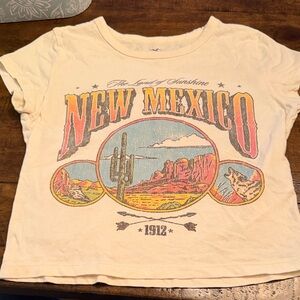 Hollister Cream New Mexico Graphic Tee